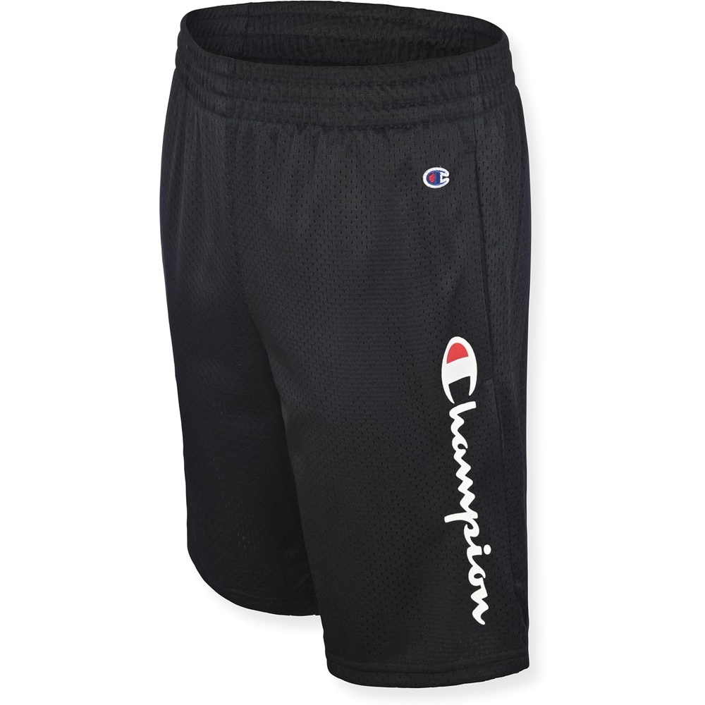 image:imageChampion Boys Shorts Athletic Mesh Basketball Shorts for BoysSignature Black