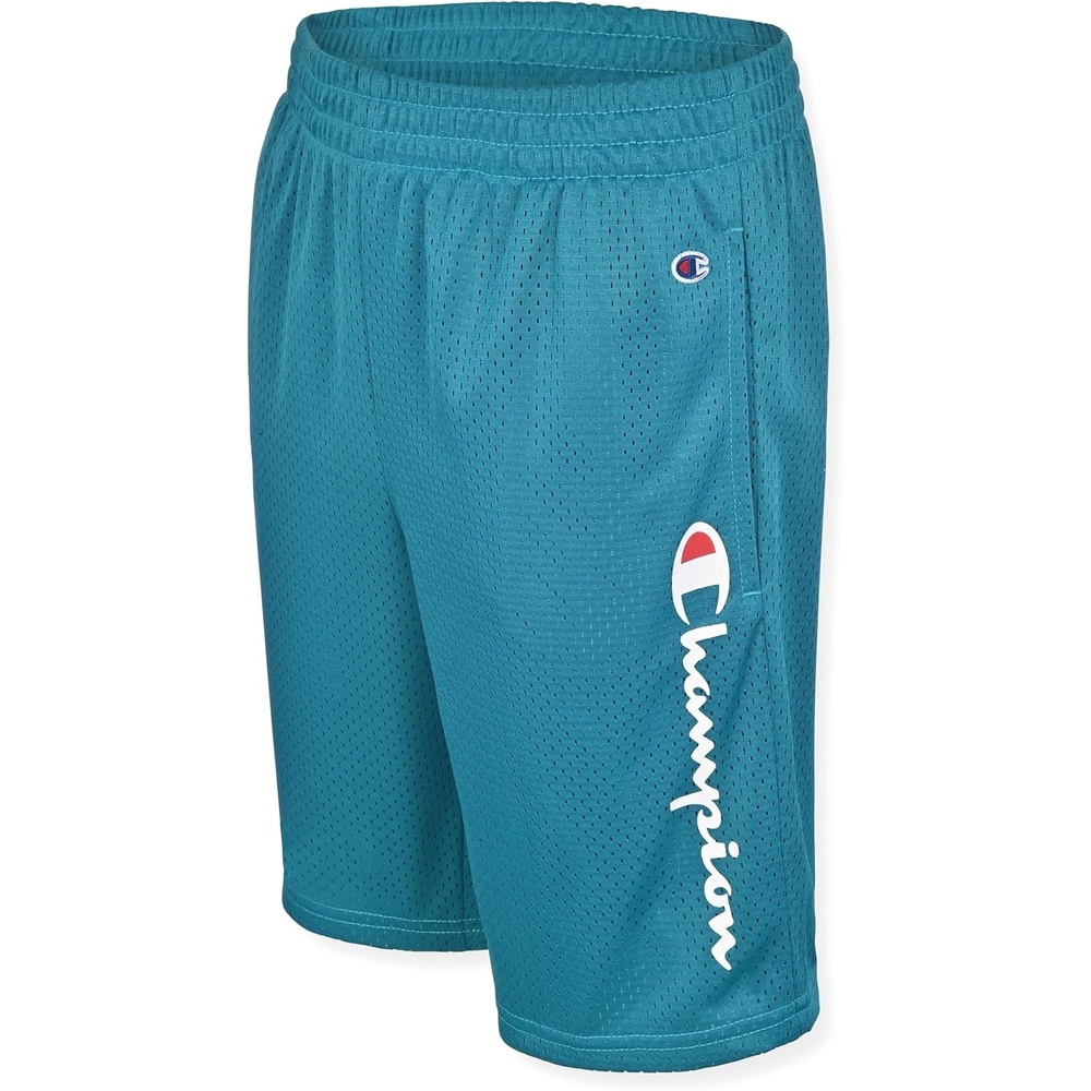 image:imageChampion Boys Shorts Athletic Mesh Basketball Shorts for BoysSignature Tile Blue