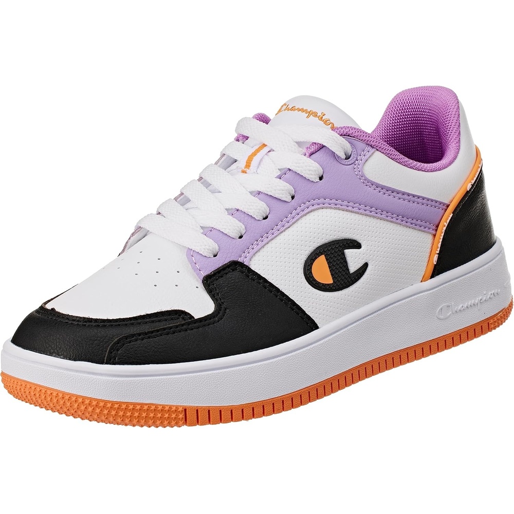 image:imageChampion Womens LowtopBianco Viola Nero Arancione Ww020