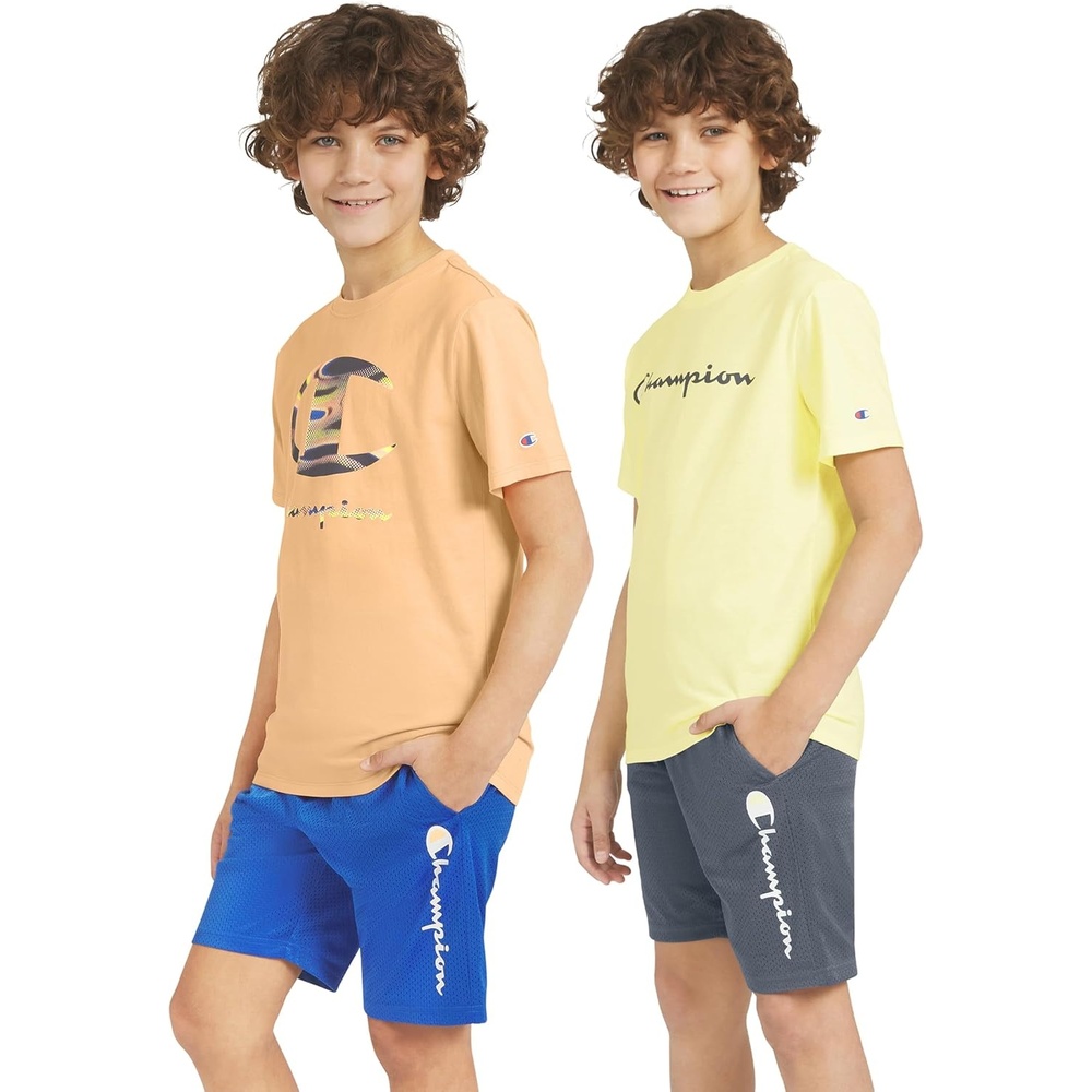 imageChampion boys Champion Boys 4piece Short SetElectric Bluelemon