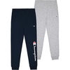 Navy-heather Grey