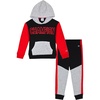 Black-red-gray