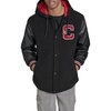 Black/Red With Hood