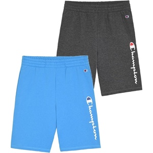 Champion Boys 2 Pack Signature Fleece Shorts for Kids(Malibu Blue)