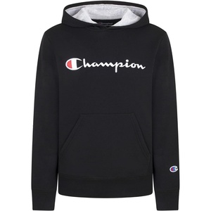 Champion Boys’ Boys Hoodie for Kids Sweatshirt Fleece Youth Pullover With Hood(Heritage Black)