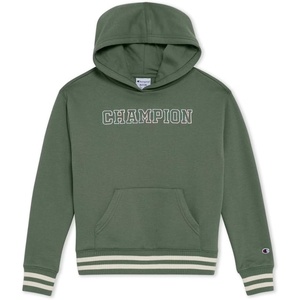 Champion Boys’ Boys Hoodie for Kids Sweatshirt Fleece Youth Pullover With Hood(Pine Green)
