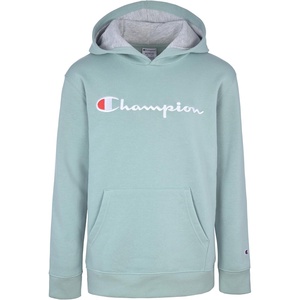 Champion Boys’ Boys Hoodie for Kids Sweatshirt Fleece Youth Pullover With Hood(Signature Blue Surf)
