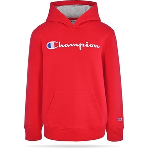 Champion Boys’ Boys Hoodie for Kids Sweatshirt Fleece Youth Pullover With Hood(Signature Lychee Red)