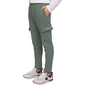 Champion Boys’ Boys Sweatpants Cargo Jogger Pants(Cargo Dark Forest Green)