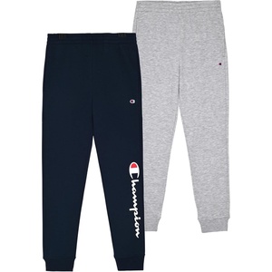Champion Boys’ Boys Sweatpants Fleece Jogger Pants(Navy-heather Grey)