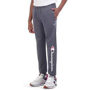 Champion Boys’ Boys Sweatpants Tricot Jogger Pants(Iron Grey)