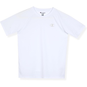 Champion Boys’ Champion Boys Shirt Performance Short Sleeve Tech Athletic Tee Shirt(Bright White)