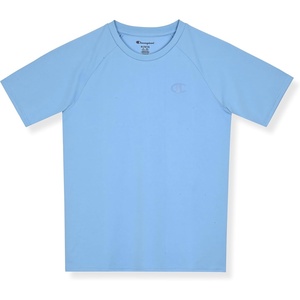 Champion Boys’ Champion Boys Shirt Performance Short Sleeve Tech Athletic Tee Shirt(Placid Blue)