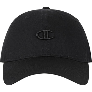 Champion Women’s Essentials Washed Cotton Twill Adjustable Baseball Cap(Black)