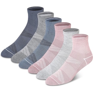 Champion Women’s Quarter Socks – 6-pack Cushioned Athletic Socks With Moisture-wicking, Arch Support (Size 5-9)(Pink Multi)