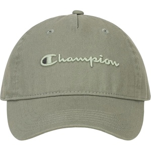 Champion Women’s Script Embroidery Washed Cotton Twill Adjustable Baseball Cap(Ecology Green)