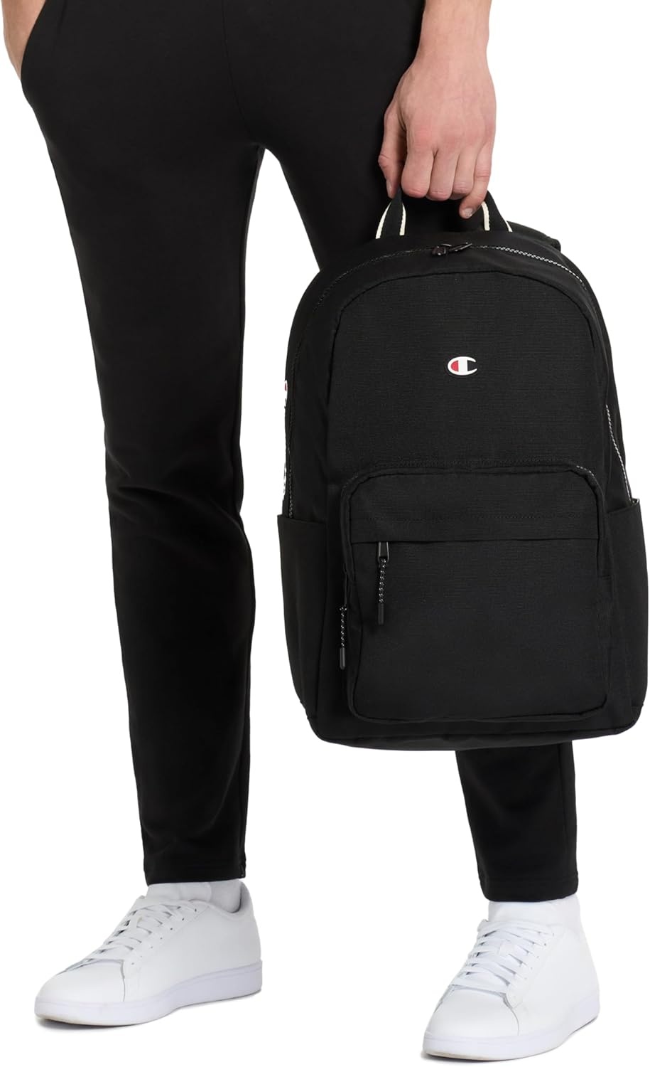 image:imageChampion Level Laptop Backpack with Padded Adjustable Straps Water Bottle Pocket for Work Travel Daily Use Nine Iron One SizeSail Away NavyScarlet