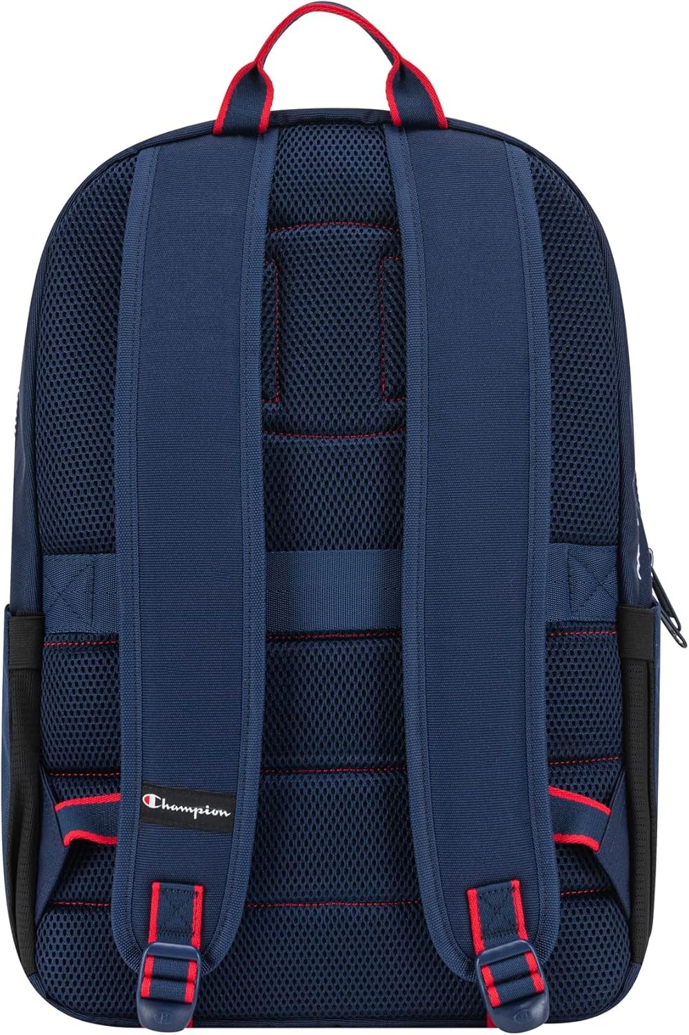 image:imageChampion Level Laptop Backpack with Padded Adjustable Straps Water Bottle Pocket for Work Travel Daily Use Nine Iron One SizeSail Away NavyScarlet
