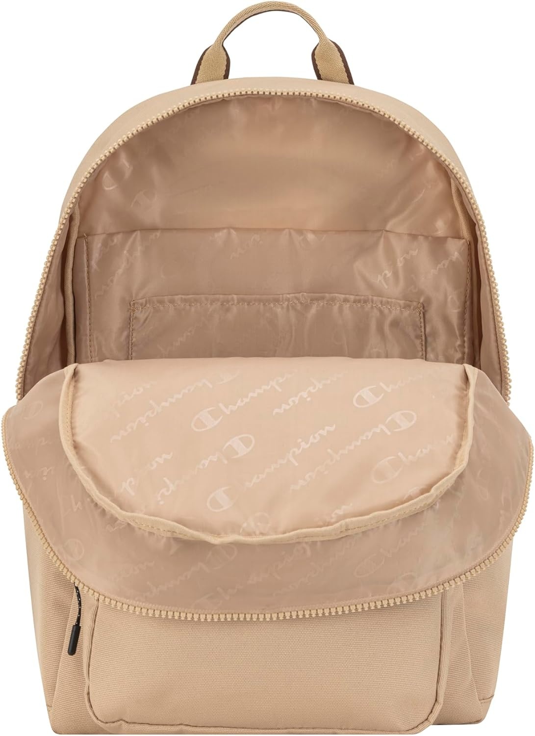 image:imageChampion Level Laptop Backpack with Padded Adjustable Straps Water Bottle Pocket for Work Travel Daily Use Nine Iron One SizeWestern Khaki