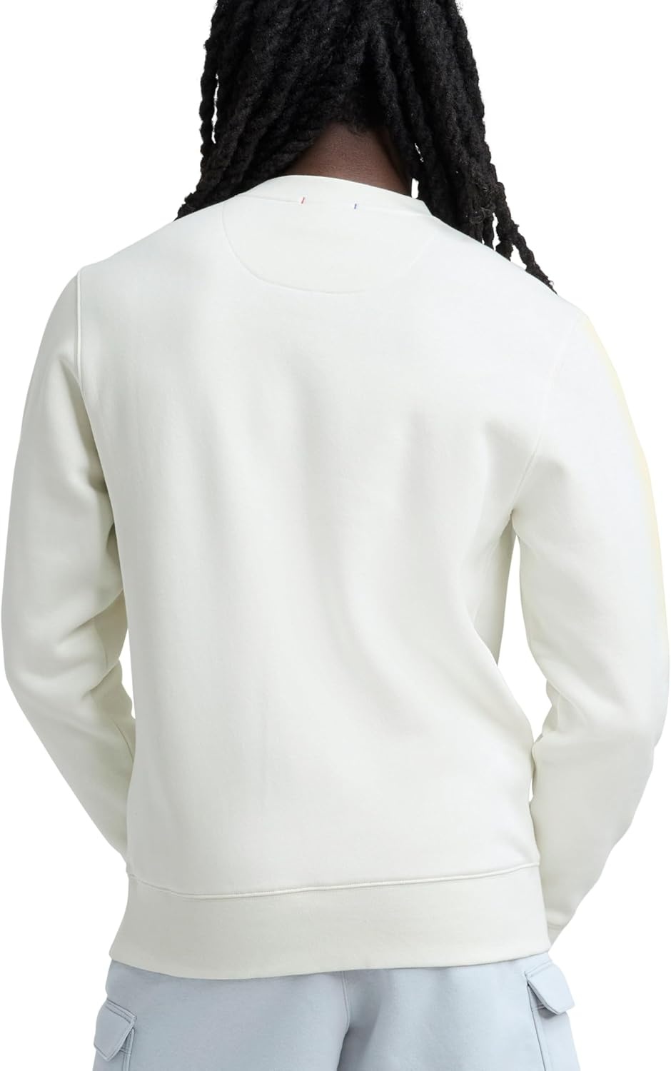 image:imageChampion Mens Crewneck Fleece Sweatshirt Standard Fit Midweight Script Logo Available in Regular and Big amp TallUnbleached Cotton Tonal Script Logo