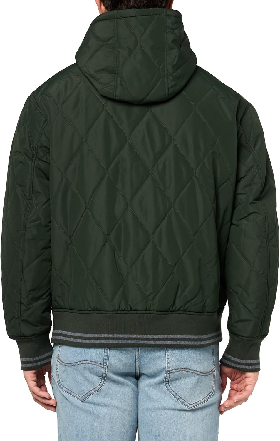 image:imageChampion Mens Diamond Quilted Varsity HoodySpruce Tech
