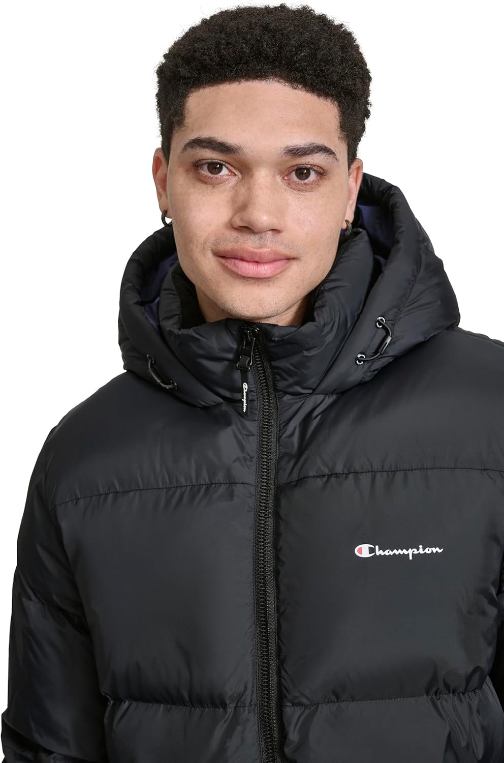 image:imageChampion Mens Heavy Weight Puffer With Adjustable HoodBlack