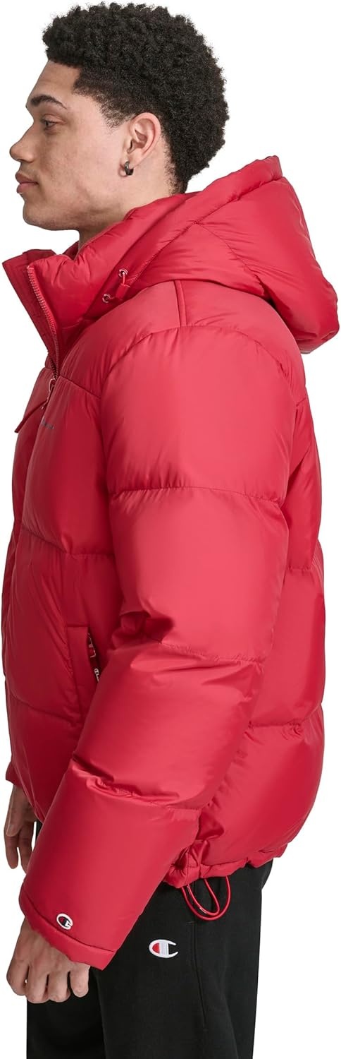 image:imageChampion Mens Heavy Weight Puffer With Adjustable HoodChili Pepper
