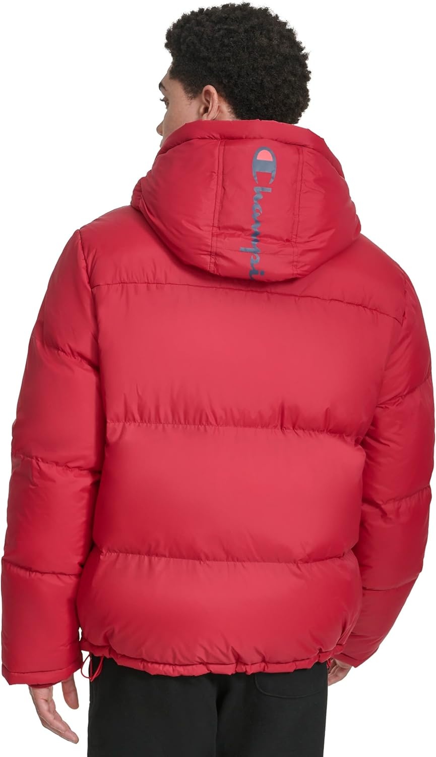 image:imageChampion Mens Heavy Weight Puffer With Adjustable HoodChili Pepper