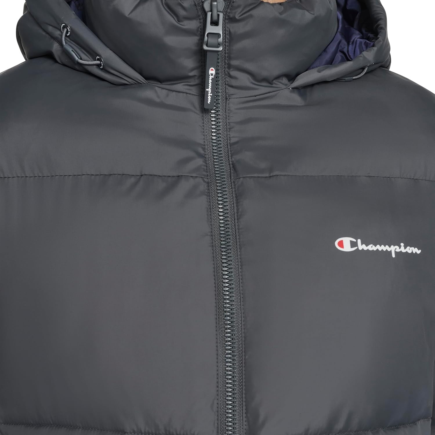 image:imageChampion Mens Heavy Weight Puffer With Adjustable HoodIron Grey
