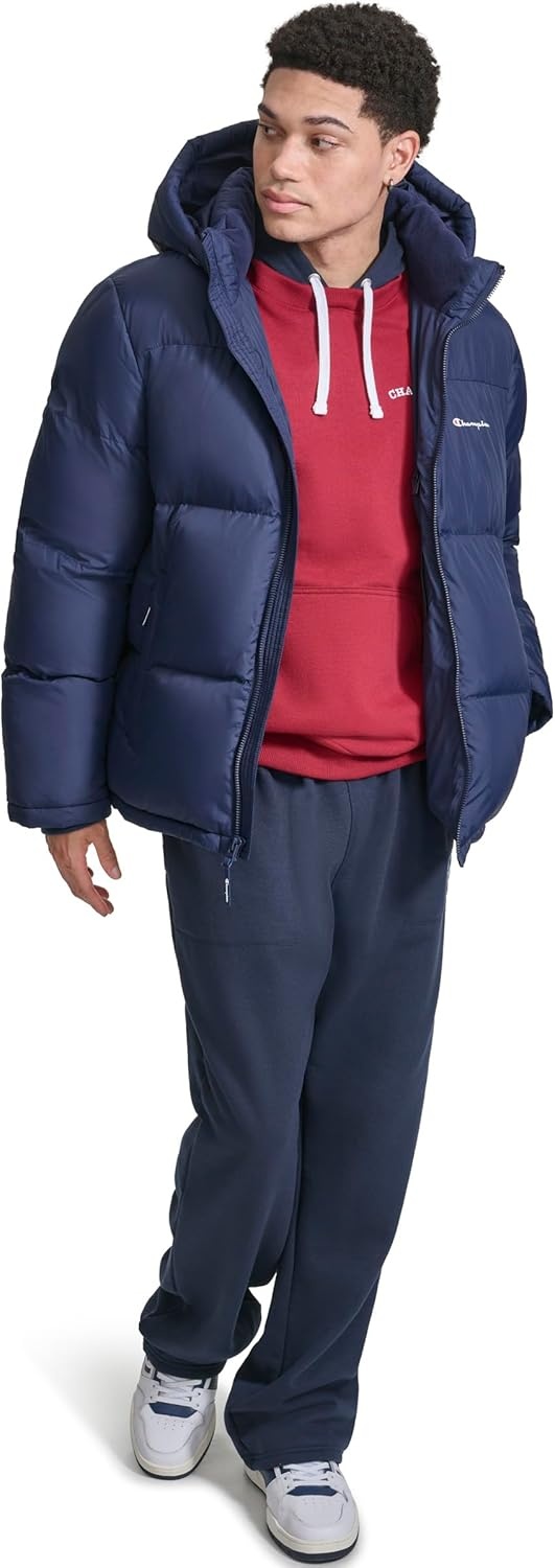 image:imageChampion Mens Heavy Weight Puffer With Adjustable HoodPeacoat