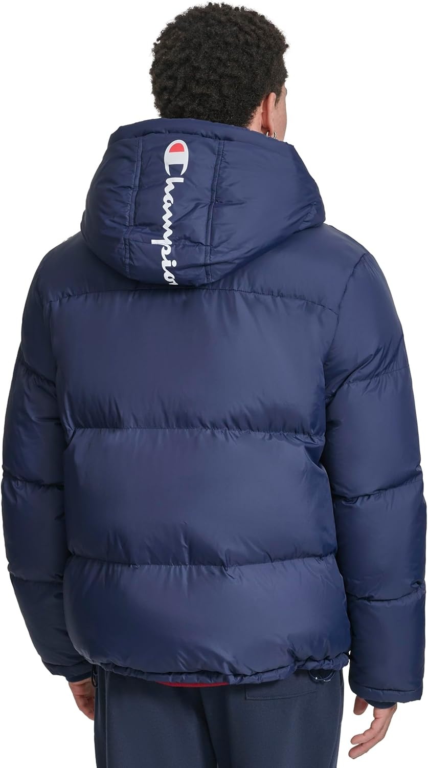 image:imageChampion Mens Heavy Weight Puffer With Adjustable HoodPeacoat