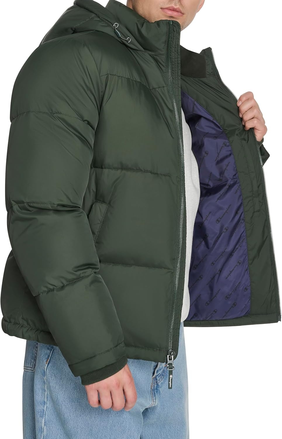 image:imageChampion Mens Heavy Weight Puffer With Adjustable HoodPine