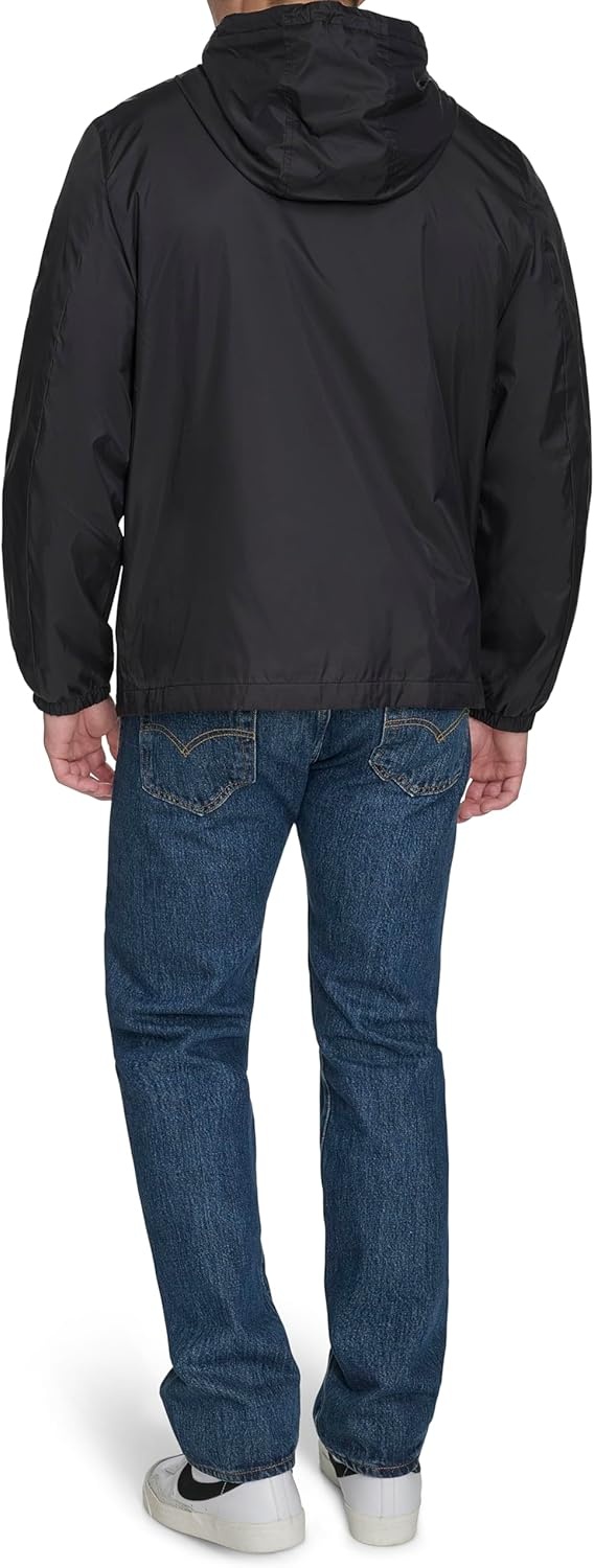 image:imageChampion Mens Hooded Coaches Rain JacketBlack