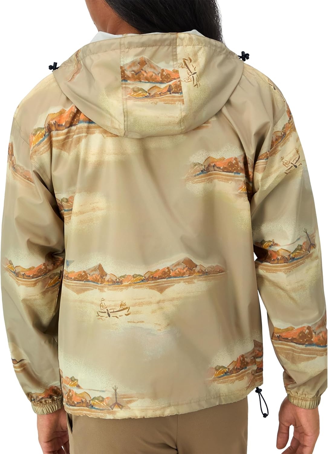 image:imageChampion Mens Jacket Stadium Fullzip Jacket Wind Resistant Water Resistant Jacket for MenArctic Cold Beige Small Script