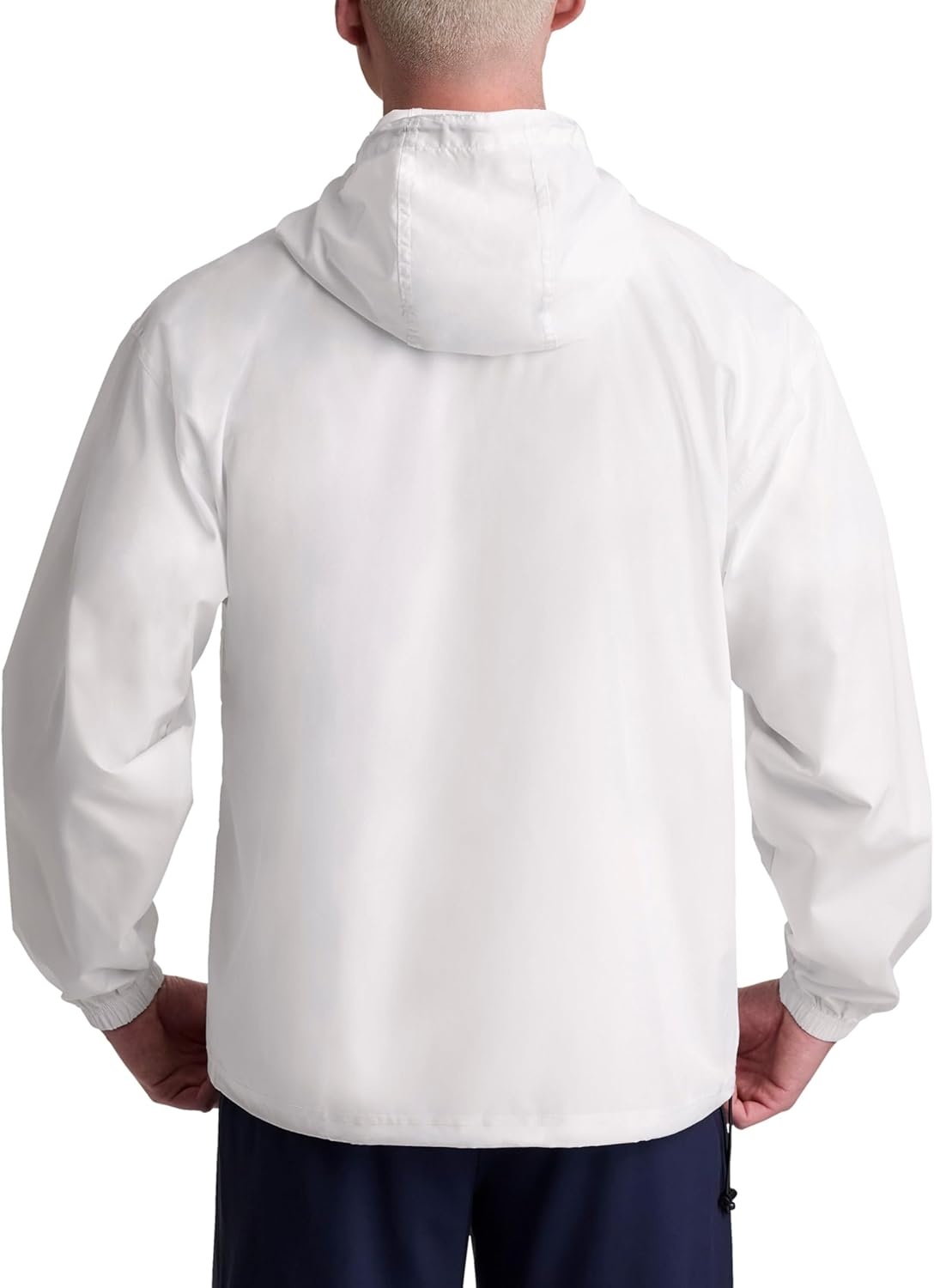 image:imageChampion Mens Jacket Stadium Fullzip Jacket Wind Resistant Water Resistant Jacket for MenWhite