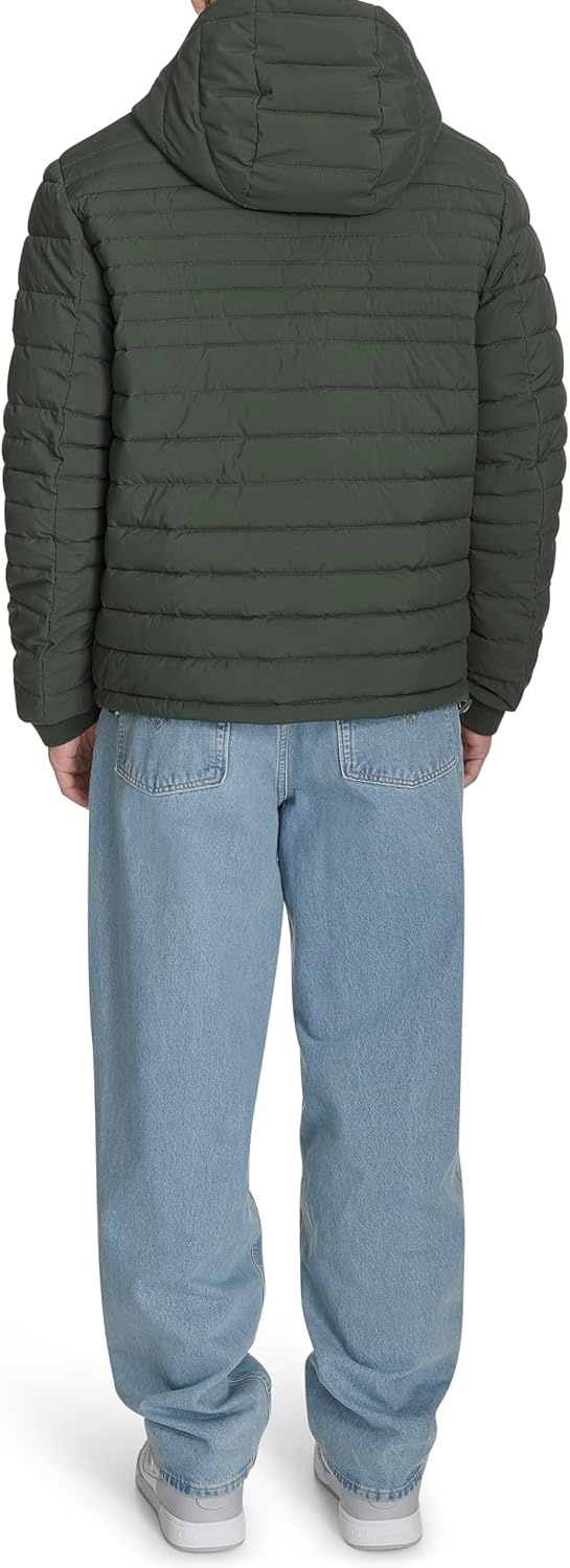 image:imageChampion Mens Lightweight Hooded Puffer JacketSpruce