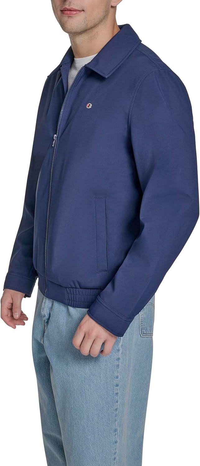 image:imageChampion Mens Lightweight Laydown Collar JacketPeacoat