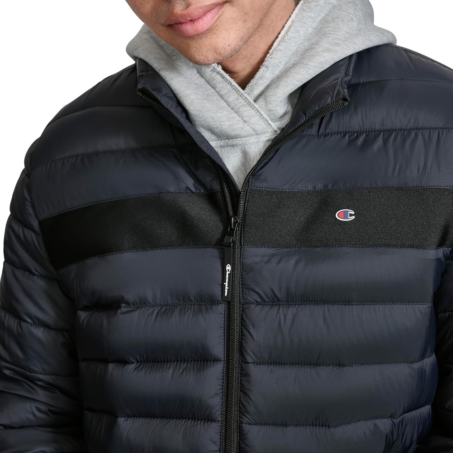 image:imageChampion Mens Lightweight Packable Puffer JacketBlack
