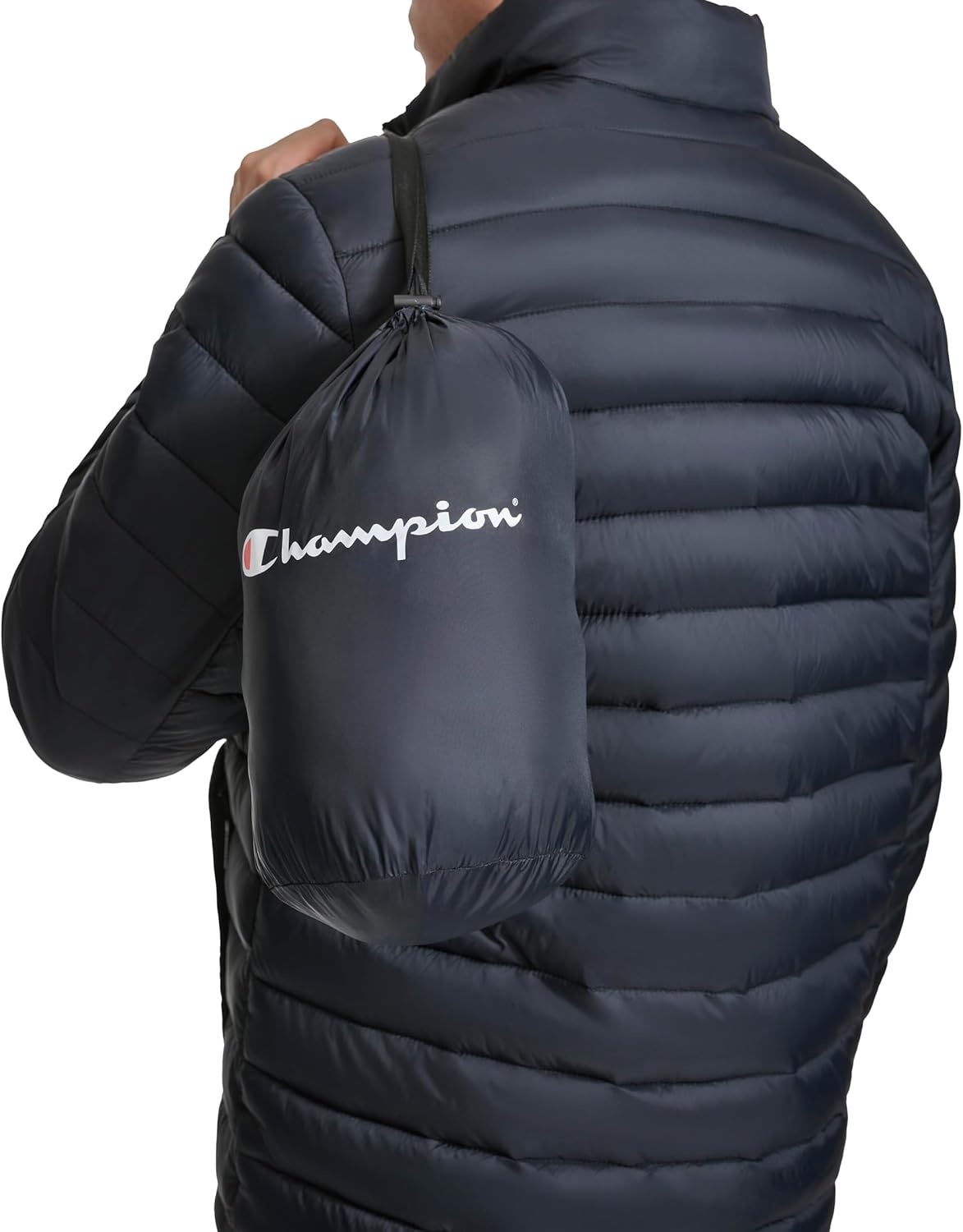 image:imageChampion Mens Lightweight Packable Puffer JacketBlack