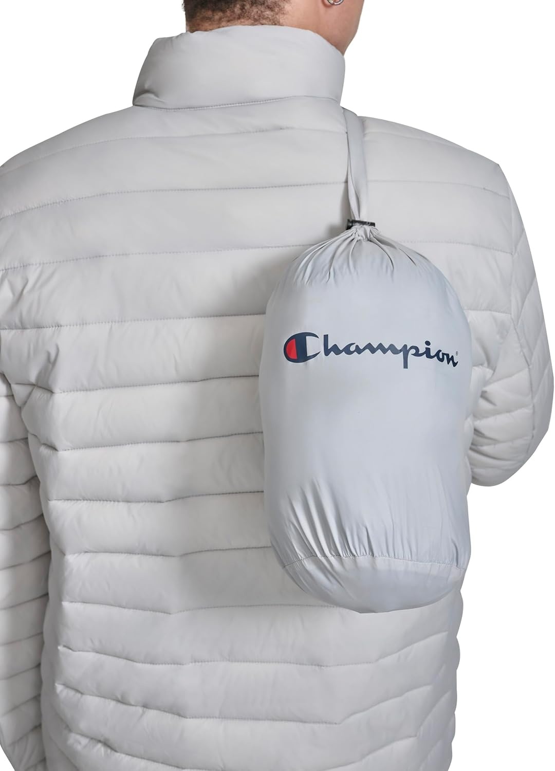 image:imageChampion Mens Lightweight Packable Puffer JacketIce