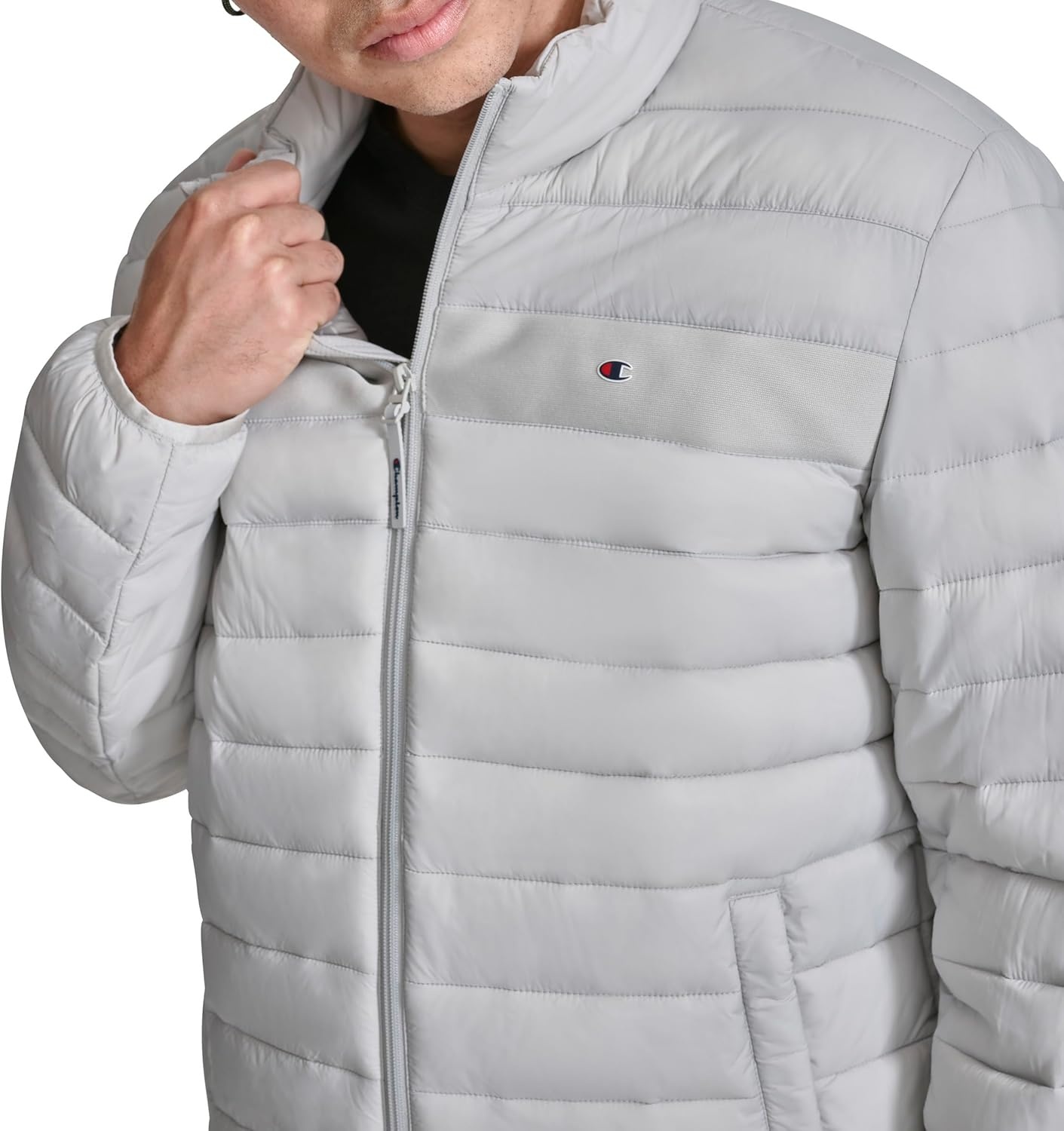 image:imageChampion Mens Lightweight Packable Puffer JacketIce
