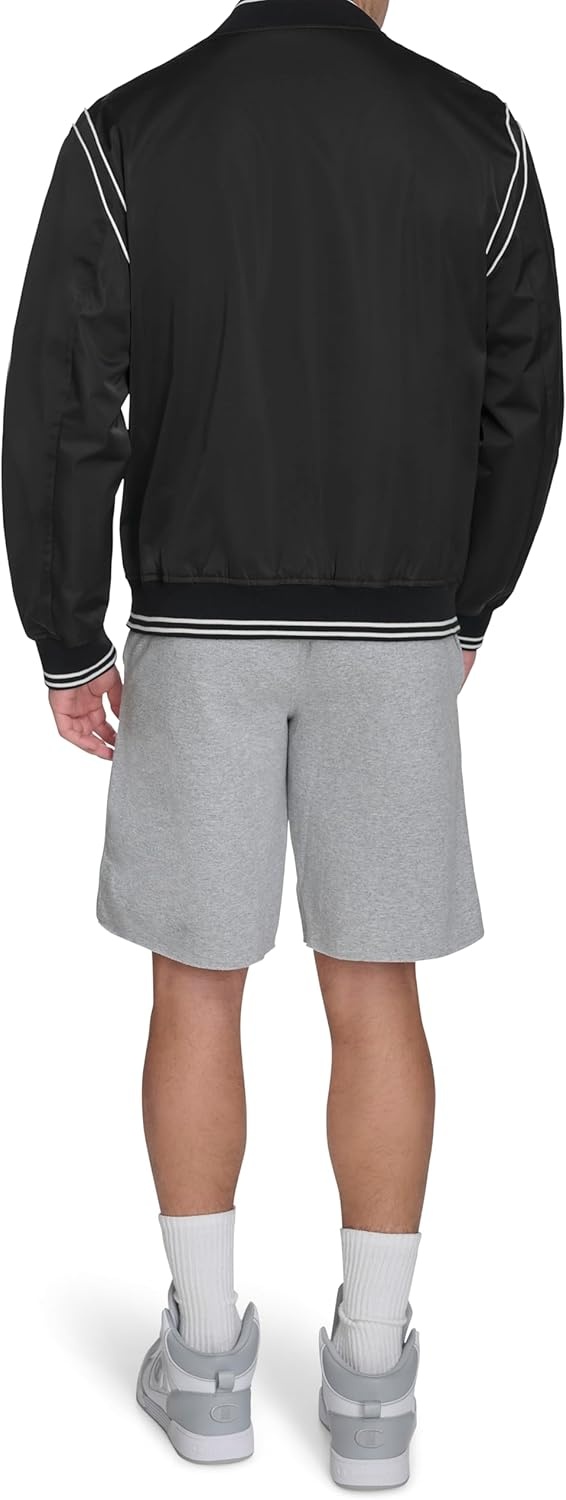 image:imageChampion Mens Lightweight Varsity Bomber JacketBlack