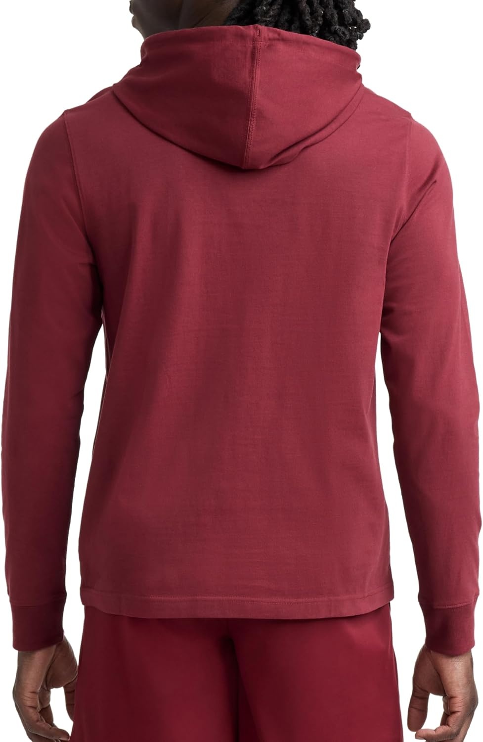 image:imageChampion Mens Long Sleeve Tshirt Hoodie Retired ColorsPomegranate Classic Script Logo