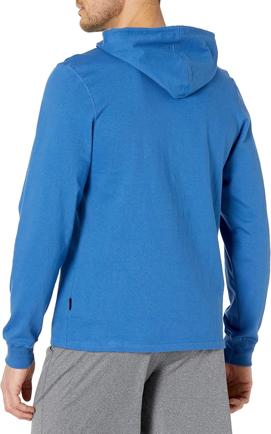 image:imageChampion Mens Long Sleeve Tshirt Hoodie Retired ColorsShield Blue Script