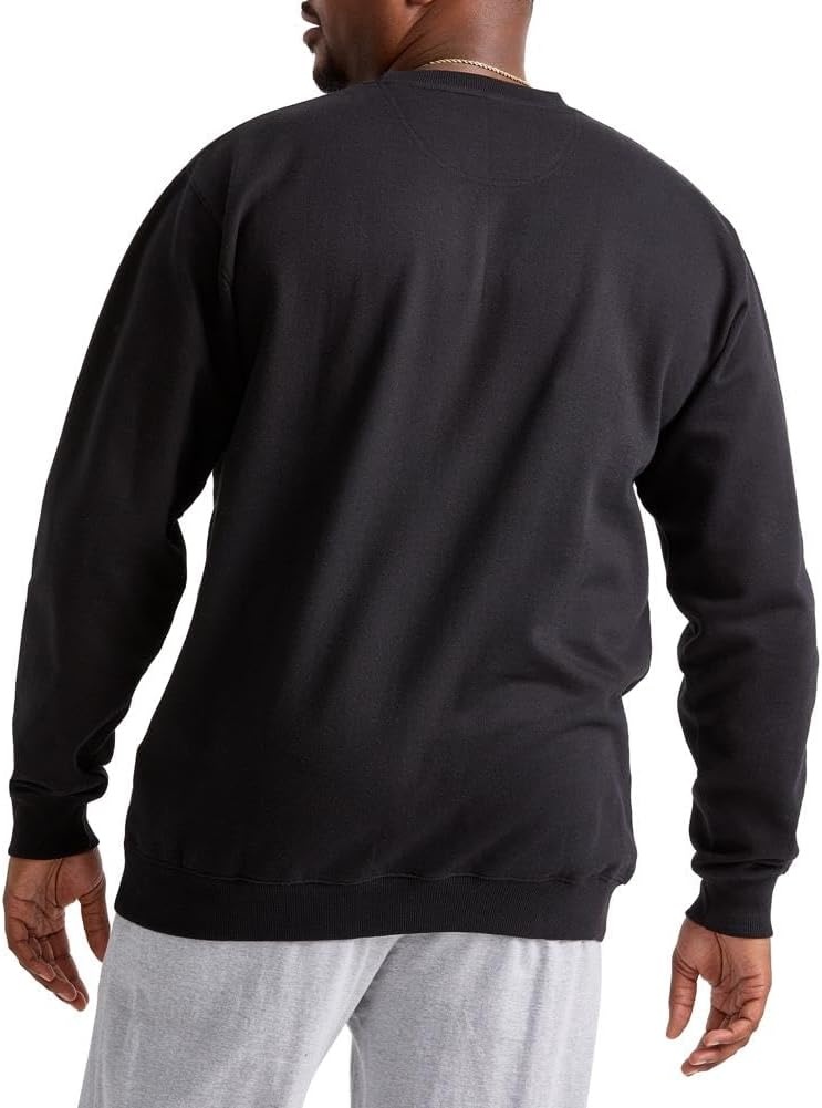 image:imageChampion Mens Mens Crewneck Fleece Sweatshirt Standard Fit Midweight C Logo Available in Regular and Big amp TallBlack C Logo