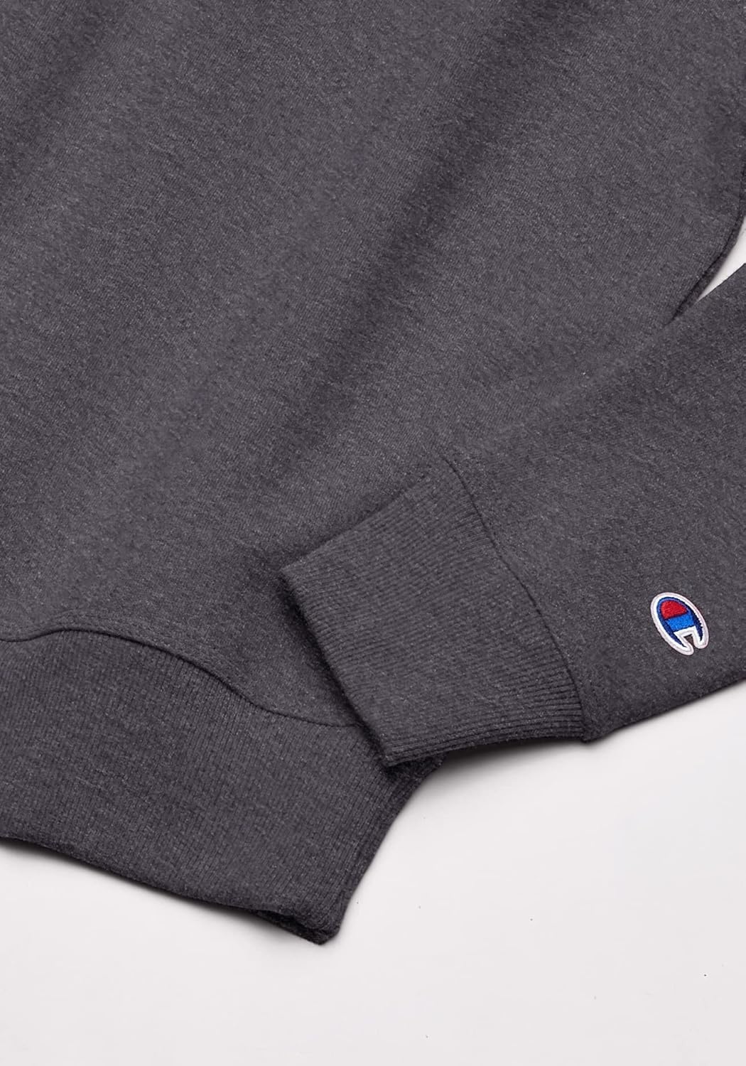 image:imageChampion Mens Mens Crewneck Fleece Sweatshirt Standard Fit Midweight C Logo Available in Regular and Big amp TallGranite Heather