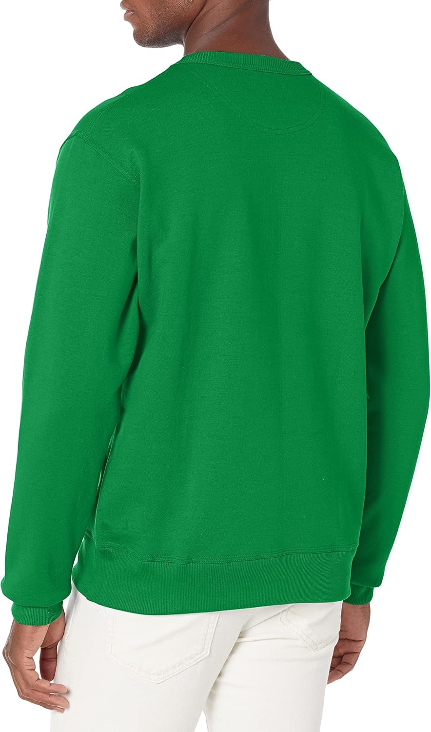 image:imageChampion Mens Mens Crewneck Fleece Sweatshirt Standard Fit Midweight C Logo Available in Regular and Big amp TallGreen Vine C Logo