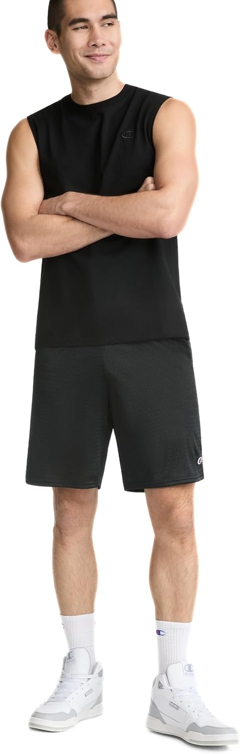 image:imageChampion Mens Muscle Tank Classic Graphic Muscle Tee Sleeveless Tshirt for Men Reg Or Big amp TallBlack