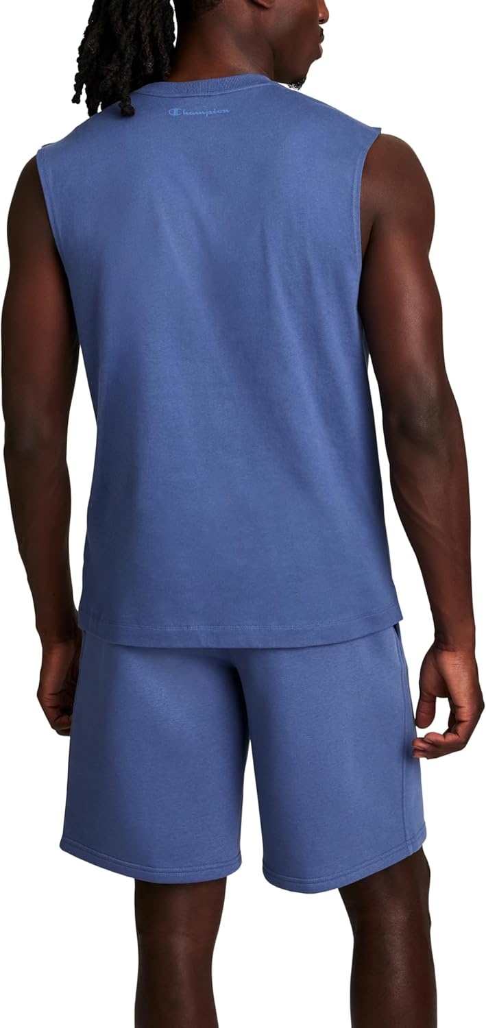 image:imageChampion Mens Muscle Tank Classic Graphic Muscle Tee Sleeveless Tshirt for Men Reg Or Big amp TallCoastal Fjord