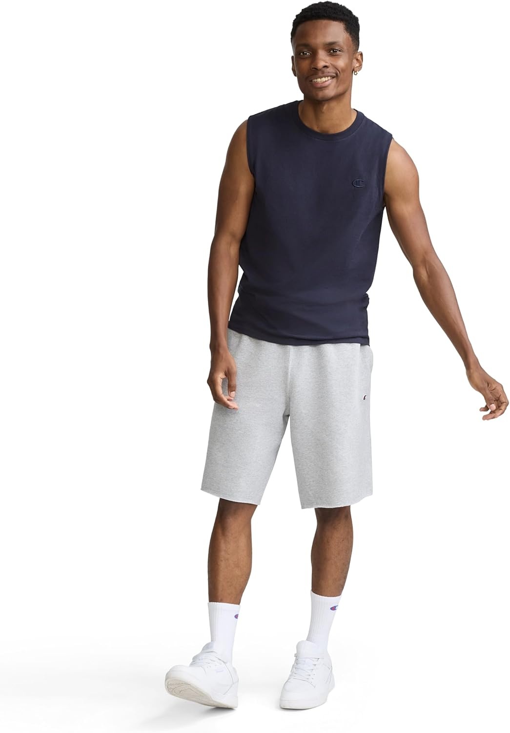 image:imageChampion Mens Muscle Tank Classic Graphic Muscle Tee Sleeveless Tshirt for Men Reg Or Big amp TallDeep Navy